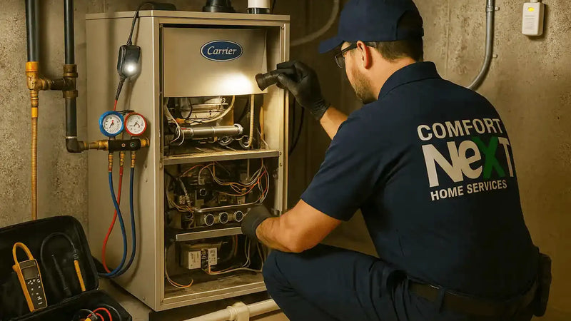 Furnace repair signs