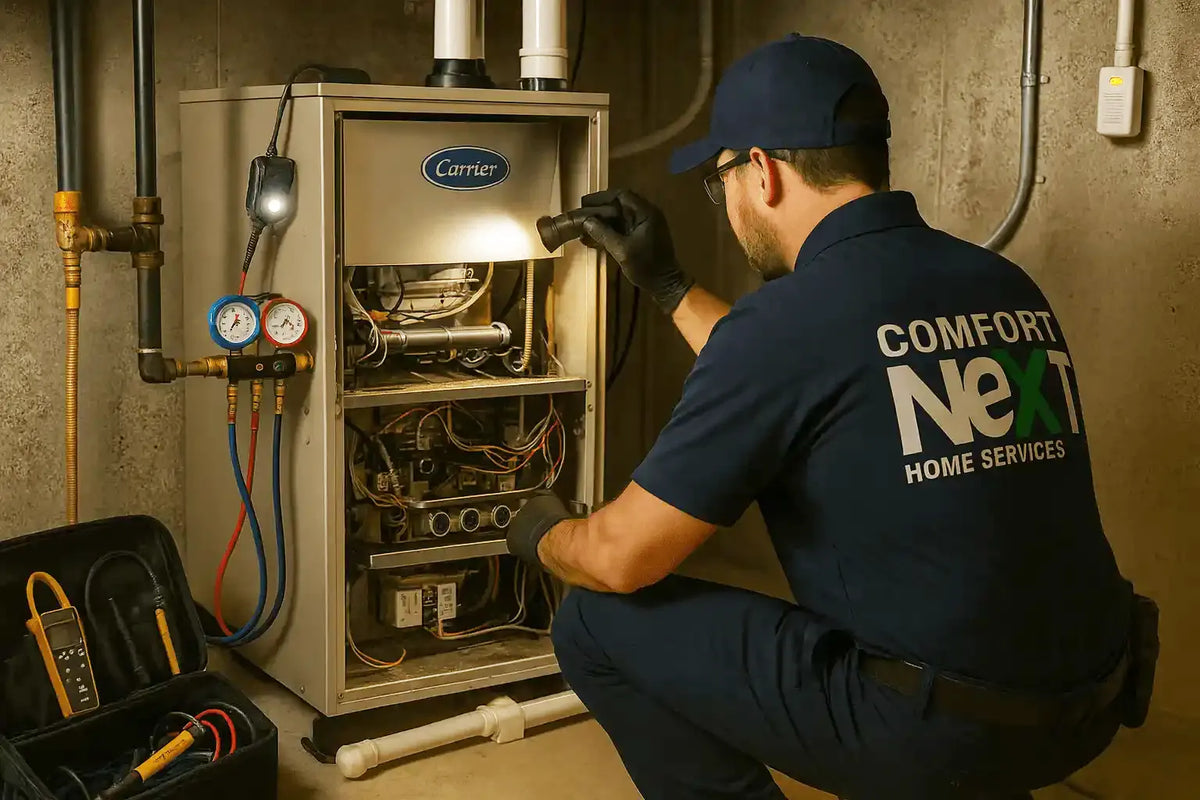 Furnace repair signs