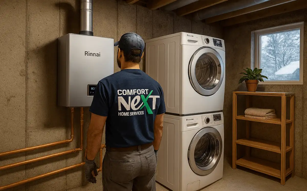 benefits of tankless hot water heater - Comfort Next